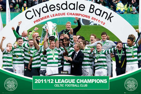 Fußball - Poster - Celtic Glasgow - Champions 2012