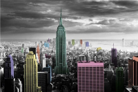 New York - Poster - Colour Splash
