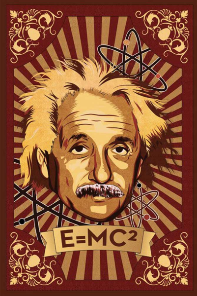 Einstein, Albert - Poster - Mural