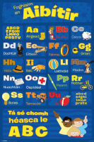 Educational - Bildung - Poster - Learn the Alphabet ( Irish )