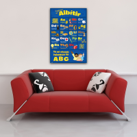 Educational - Bildung - Poster - Learn the Alphabet ( Irish )