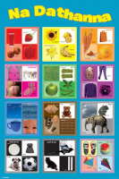 Educational - Bildung - Poster - Learn Colours ( Irish )