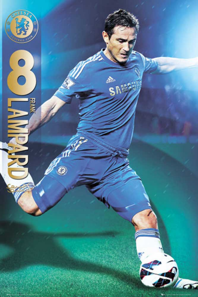 Fußball - Poster - Chelsea - Lampard 12/13