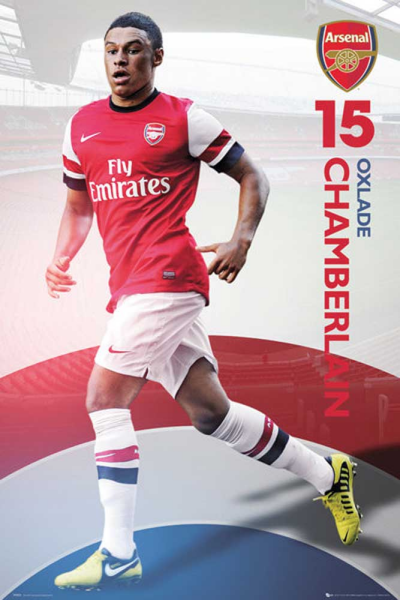 Fußball - Poster - Arsenal - Chamberlin 12/13