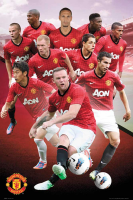 Fußball - Poster - Manchester United - Players 12/13