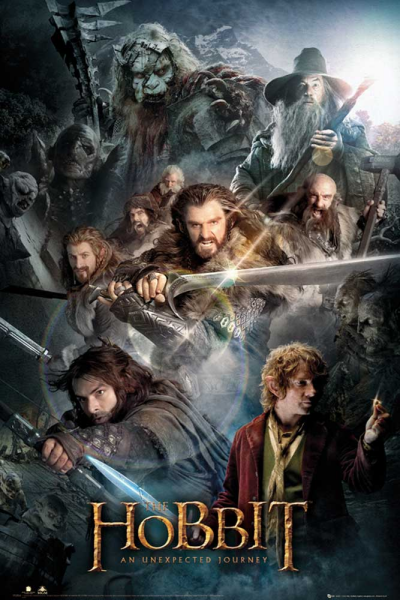 Hobbit, The - Poster - Collage