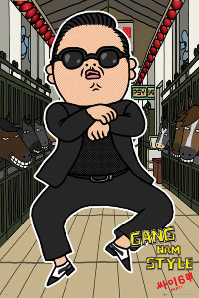Psy - Poster - Gangnam Style