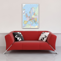 Landkarten  - Poster - Politische Europakarte