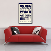 Motivational - Poster - Save The World