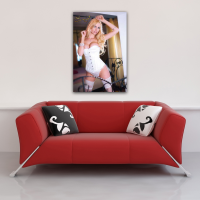 Lutz, Eva - Poster - White Lingerie