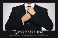 Motivational - Poster - Awesomeness Suit
