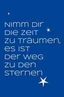 Motivational - Poster - Nimm die die Zeit zu...