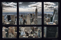New York - Poster - Skyline Window