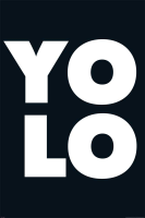 Motivational - Poster - YOLO - Bold Letters