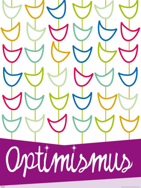 Motivational - Poster - Optimismus