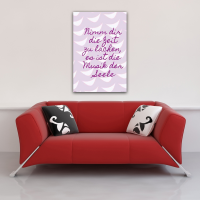 Motivational - Poster - Nimm dir die Zeit zu lachen