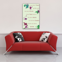 Motivational - Poster - Lass deine Träume...