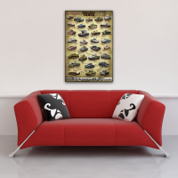 Educational - Bildung - Poster - Historische Panzer