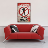 Fun - Poster - Warning! Do Not Feed The Zombies