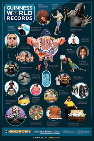 Guinness World Records - Poster - Challengers