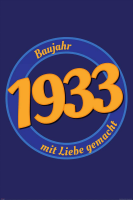 Geburtstagsposter - Poster - 1933 - Mit Liebe