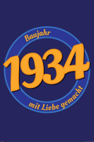 Geburtstagsposter - Poster - 1934 - Mit Liebe