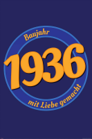 Geburtstagsposter - Poster - 1936 - Mit Liebe