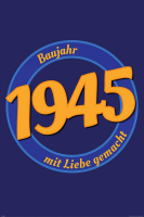 Geburtstagsposter - Poster - 1945 - Mit Liebe +...