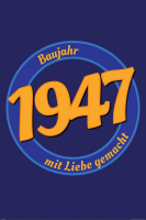 Geburtstagsposter - Poster - 1947 - Mit Liebe