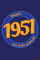 Geburtstagsposter - Poster - 1951 - Mit Liebe