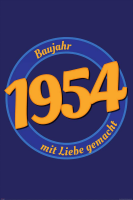 Geburtstagsposter - Poster - 1954 - Mit Liebe