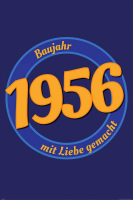 Geburtstagsposter - Poster - 1956 - Mit Liebe