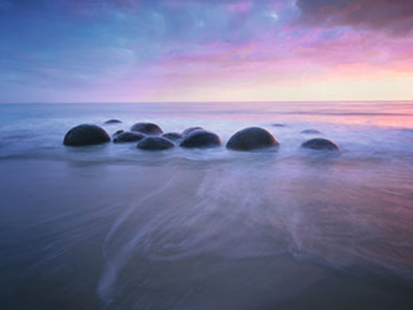 Popp-Hackner - Kunstdruck - Moeraki Boulders