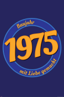 Geburtstagsposter - Poster - 1975 - Mit Liebe