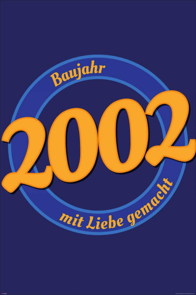 Geburtstagsposter - Poster - 2002 - Mit Liebe