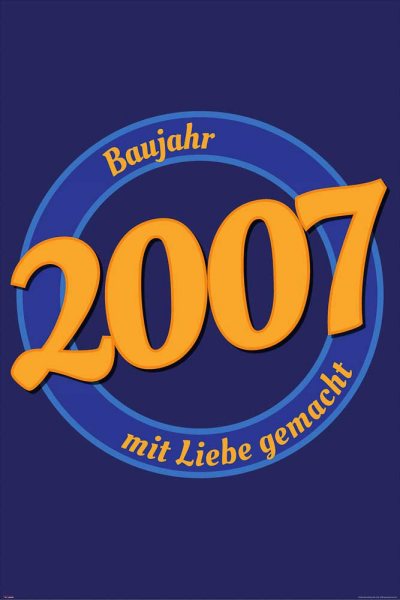 Geburtstagsposter - Poster - 2007 - Mit Liebe