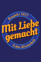 Geburtstagsposter - Poster - 1977 - Echte Wertarbeit