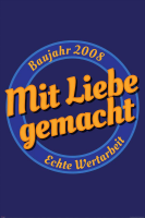 Geburtstagsposter - Poster - 2008 - Echte Wertarbeit