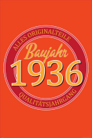 Geburtstagsposter - Poster - 1936 - Originalteile