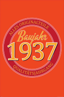 Geburtstagsposter - Poster - 1937 - Originalteile