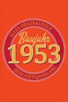 Geburtstagsposter - Poster - 1953 - Originalteile