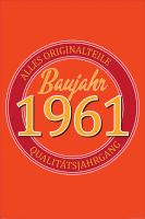 Geburtstagsposter - Poster - 1961 - Originalteile