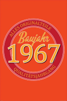 Geburtstagsposter - Poster - 1967 - Originalteile