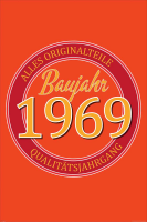 Geburtstagsposter - Poster - 1969 - Originalteile