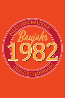 Geburtstagsposter - Poster - 1982 - Originalteile