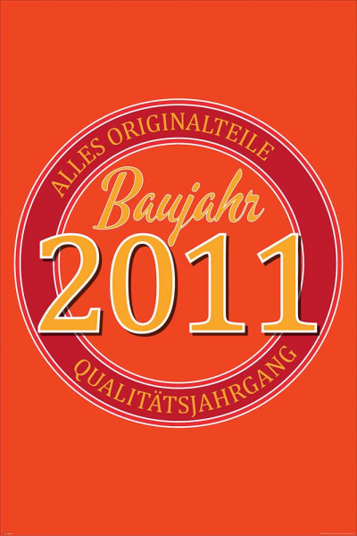 Geburtstagsposter - Poster - 2011 - Originalteile