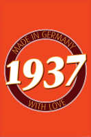 Geburtstagsposter - Poster - 1937 - Made in Germany