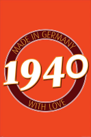 Geburtstagsposter - Poster - 1940 - Made in Germany