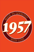 Geburtstagsposter - Poster - 1957 - Made in Germany