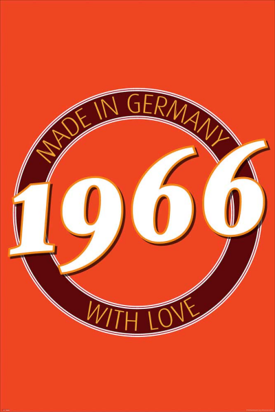 Geburtstagsposter - Poster - 1966 - Made in Germany